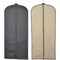 6 Pack - Garment Bags for Clothes Storage - Black and Beige, Suit Bags with Clear Window